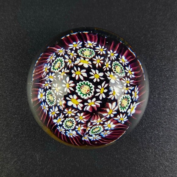 Vintage Murano Millefiori Paperweight – Made in Italy - Picture 6 of 7